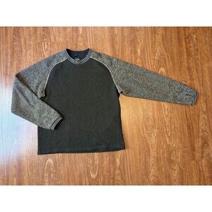 Vintage Kuhl AlfPaca Fleece Sweater Fleece Men Size Medium Brown Pullover